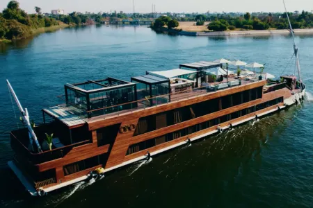 Crociera sul Nilo Barca a Vela di Lusso | Dahabeya ORO